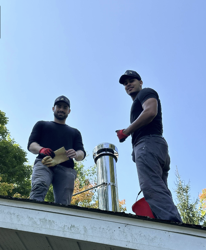 Colin and Nate — founders of C&N Window Cleaning